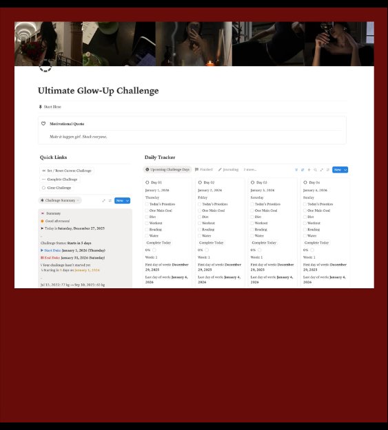 Custom Notion wedding planner system