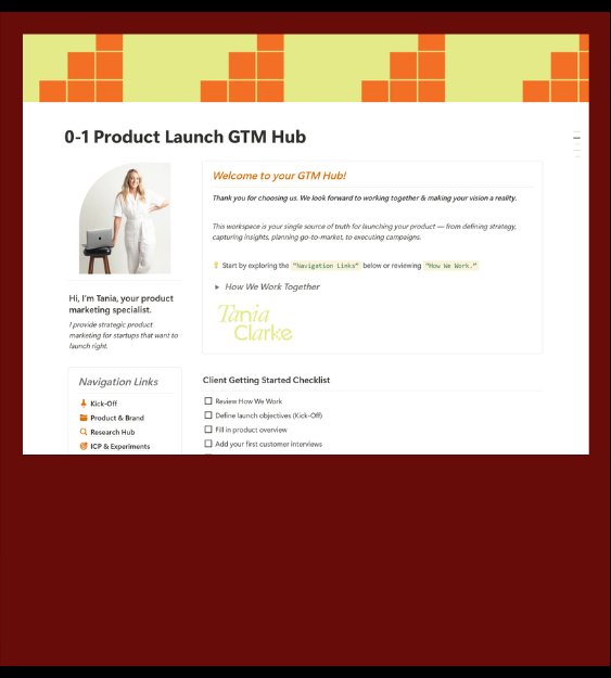 Notion business management system example